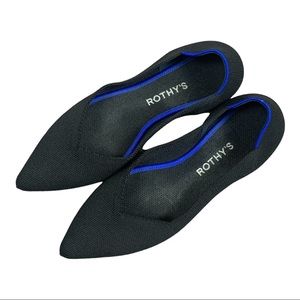 Rothy’s The Point | Black Solid | Women’s Size 8
